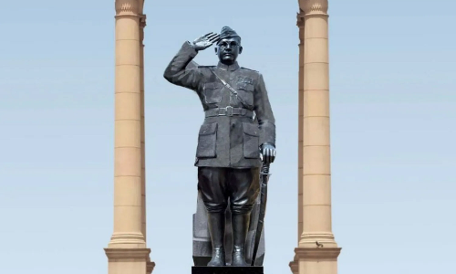 நேதாஜி சுபாஷ் சந்திரபோஸ் பிரம்மாண்ட சிலை- பிரதமர் இன்று திறந்து வைக்கிறார்