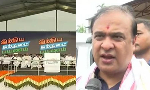 இந்திய ஒற்றுமை பயணத்தை பாகிஸ்தானில் நடத்துங்கள்- காங்கிரசுக்கு பரிந்துரைக்கும் பாஜக