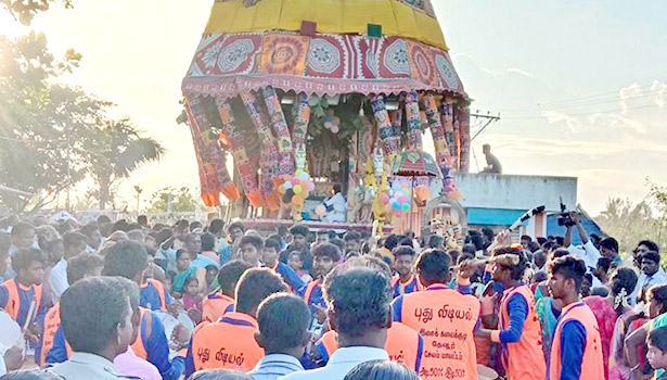 குளுந்தாளம்மன் கோவில் தேரோட்டம்