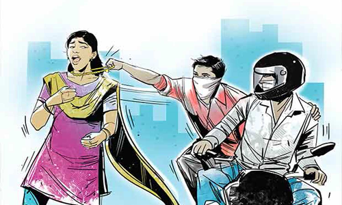 சித்தையன்கோட்டையில் மூதாட்டியை தாக்கி நகை பறிப்பு