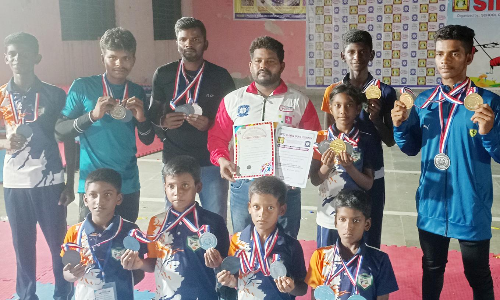 தேசிய அளவிலான சிலம்ப போட்டி