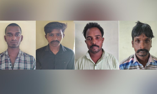 சின்னசேலம் அருகே கனியாமூர் பள்ளி சொத்துக்களை சேதப்படுத்திய 4 பேர் கைது