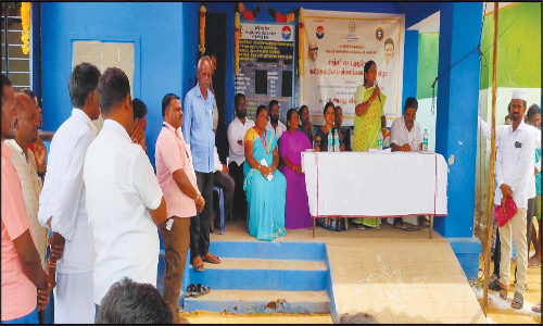 பேரணாம்பட்டில் புதிய ரேசன் கடை