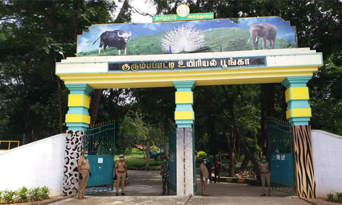 சேலம் குரும்பப்பட்டி உயிரியல் பூங்காவில் லஞ்ச ஒழிப்பு துறை அதிகாரிகள் மீண்டும்  ஆய்வு