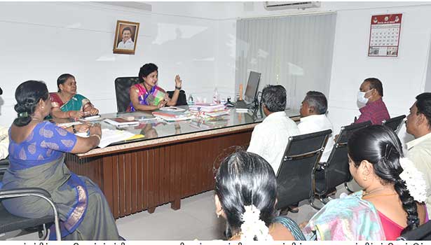 அனைத்துதுறை அதிகாரிகளுடன் கலெக்டர் ஆலோசனை கூட்டம் அனைத்துதுறை அதிகாரிகளுடன் கலெக்டர் ஆலோசனை கூட்டம்