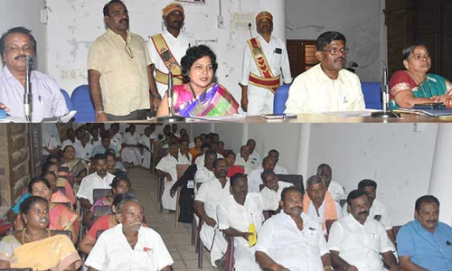 ஊராட்சிமன்ற தலைவர்களுடன் கலெக்டர் கலந்தாலோசனை