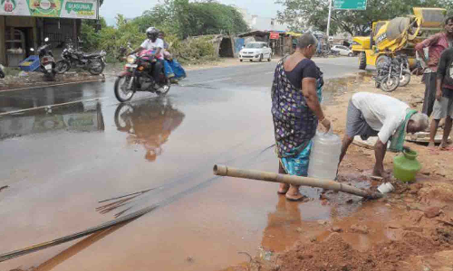 குடிநீர் குழாய் உடைப்புகளை உடனுக்குடன் சரி செய்ய உத்தரவு