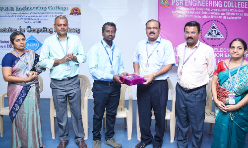 பி.எஸ்.ஆர். பொறியியல் கல்லூரி: ஆசிரியர் மேம்பாட்டு திறன் பயிற்சி