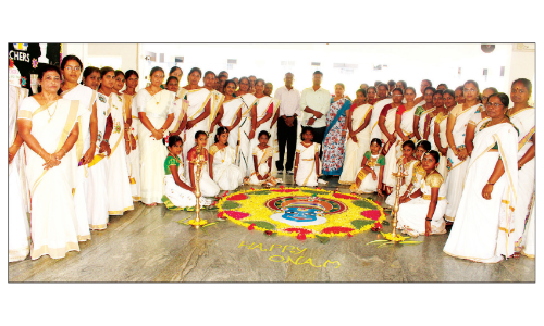 கம்பைநல்லூர்  ஸ்ரீராம் பள்ளியில் ஓணம் பண்டிகை கொண்டாட்டம்