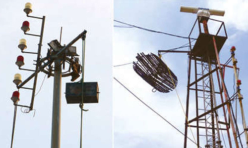 காரைக்கால் துறைமுகத்தில் 1-ம் எண் புயல் எச்சரிக்கை கூண்டு ஏற்றம்