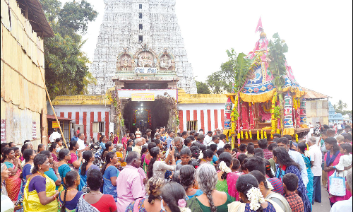 சுசீந்திரம் தாணுமாலய சாமி கோவிலில் ஆவணி திருவிழா தேரோட்டம்