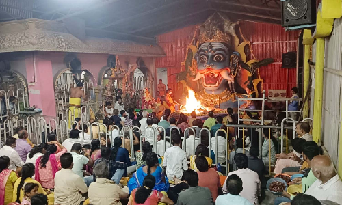 ஓசூர் பிரத்தியங்கிரா தேவி கோவிலில்   ஆவணி மாத பவுர்ணமி சிறப்பு வழிபாடுகள்