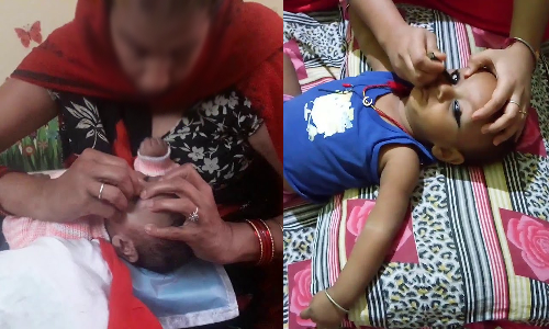 குழந்தையின் கண்களில் மை வைக்கலாமா?