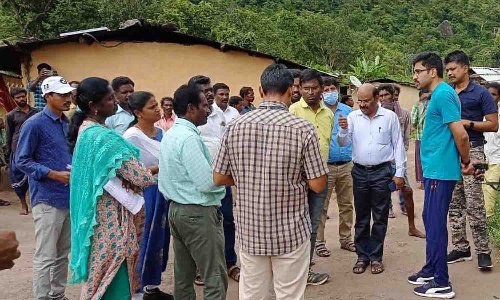 உடுமலை மலைவாழ் கிராமங்களில் கலெக்டர் ஆய்வு