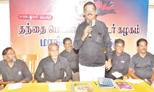 தமிழக அரசு திட்டங்களுக்கு தந்தை பெரியார் திராவிடர் கழகம் பாராட்டு