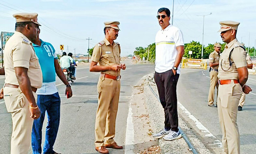 தூத்துக்குடியில் 2 நாளில் 6 பேர் பலி : சாலை விபத்துகள் தொடர்பாக மாவட்ட போலீஸ் சூப்பிரண்டு ஆய்வு