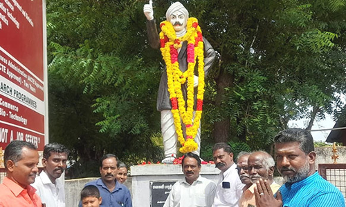 மகாகவி பாரதி தேசிய பேரவை சார்பில் பாரதியார் நினைவு தினம் அனுசரிப்பு