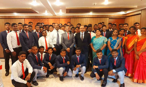 வளாக நேர்காணலில் 50 மாணவர்கள்  தேர்வு