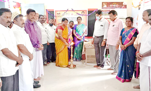 புதிய அங்கன்வாடி கட்டிடம் திறப்பு விழா