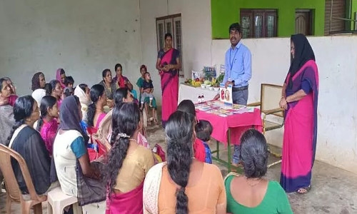 குழந்தைகள் மையத்தில் ஊட்டச்சத்து விழிப்புணர்வு நிகழ்ச்சி