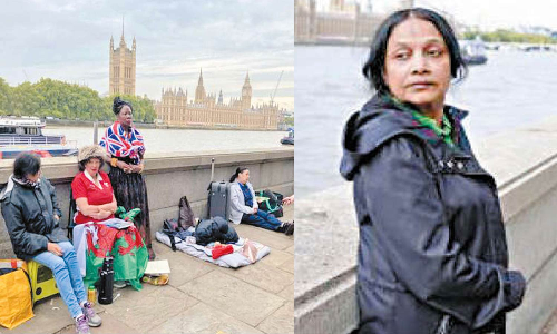 ராணி எலிசபெத் உடலுக்கு அஞ்சலி செலுத்த நாள் கணக்கில் காத்துக்கிடக்கும் மக்கள்