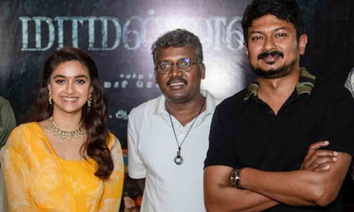 மாமன்னன் படப்பிடிப்பு நிறைவு.. கேக் வெட்டி கொண்டாடிய படக்குழு