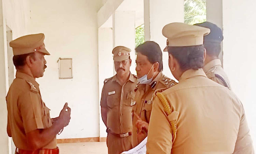 வள்ளியூர் ரெயில் நிலையத்தில் டி.ஐ.ஜி. நேரில் ஆய்வு