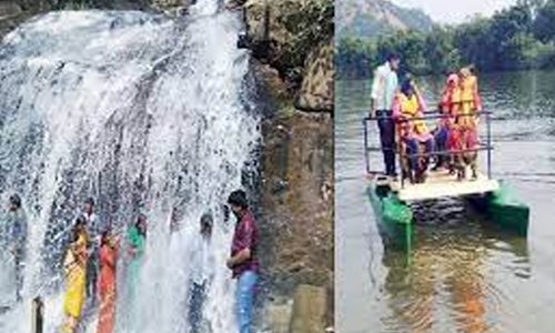 ஆனைவாரி நீர் வீழ்ச்சி   இன்று முதல் மீண்டும் திறப்பு  சுற்றுலா பயணிகள்குவிந்தனர்