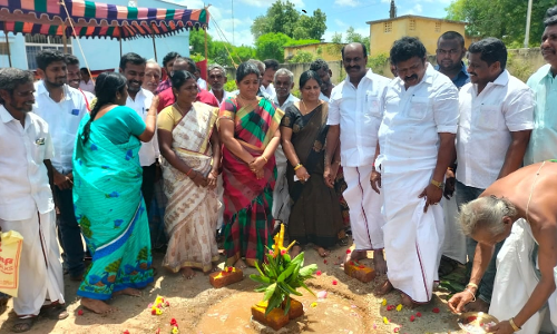ரூ 2.77 கோடியில் குடிநீர் பணிகளுக்கான பூமி பூஜை