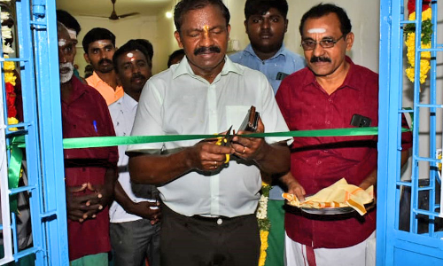 தோரணமலையில் நூலகம் திறப்பு விழா