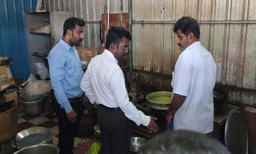 நாகர்கோவிலில் திறந்தவெளியில் உணவு தயாரித்த 4 ஓட்டல்களுக்கு அபராதம்