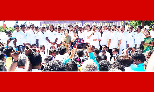 மின் கட்டண உயர்வை கண்டித்து அ.தி.மு.க. ஆர்ப்பாட்டம்