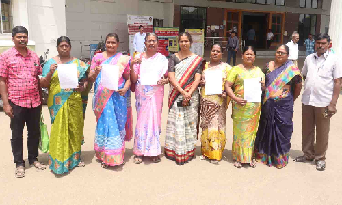 போதை கலாச்சாரத்தை தடுக்க கடும் நடவடிக்கை எடுக்க வேண்டும் மாதர் சங்கத்தினர் மனு