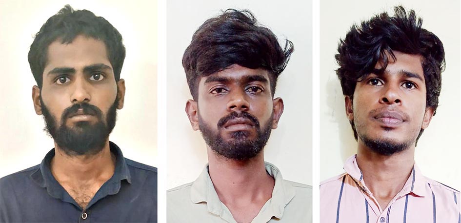 ஆயுதங்களால் தாக்கி வழிப்பறியில் ஈடுபட்ட 3 பேர் கும்பல் கைது ஆயுதங்களால் தாக்கி வழிப்பறியில் ஈடுபட்ட 3 பேர் கும்பல் கைது