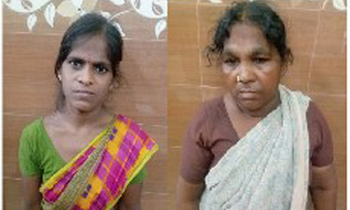 செல்போன் திருடிய 2 பெண்களை பிடித்து போலீசில் ஒப்படைப்பு