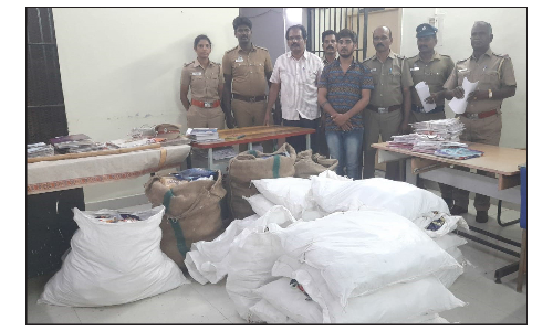 அரூரில் ரூ.2,25,000 மதிப்பிலான போதை பொருட்கள் பறிமுதல்  -ராஜஸ்தான் மாநில வாலிபர் கைது