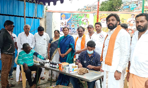 கொடைக்கானலில் பிரதமர் மோடி பிறந்தநாள் விழா