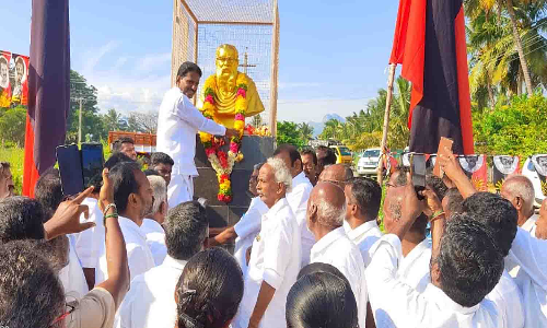 உடுமலையில் தி.மு.க. சார்பில் பெரியார் பிறந்தநாள் விழா