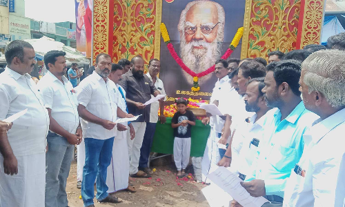 நிலக்கோட்டையில் பெரியார் பிறந்த தின விழா