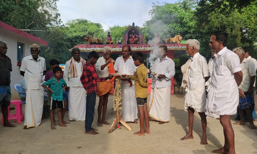 கோவிலில் திருடியவர்களை கண்டுபிடிக்க விநோத முயற்சி