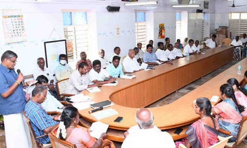 உடுமலை ஊராட்சி ஒன்றியக்குழு கூட்டம்