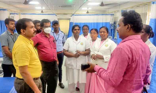 தென்காசி  அரசு மருத்துவமனையில் ரூ.25 லட்சம்  மதிப்பில்  உயர் சிகிச்சை அரங்கம்