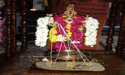 கன்னியாகுமரி குகநாதீஸ்வரர் கோவிலில் திருவிளையாடல் காட்சி லீலைகள்