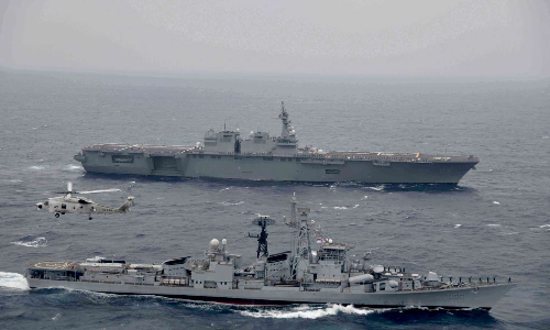 இந்தியா- ஜப்பான் இடையிலான ஆறாவது கடல்சார் பயிற்சி நிறைவு