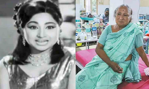 மருத்துவமனையில் அனுமதிக்கப்பட்டிருக்கும் பழம்பெரும் நடிகை ஜெய்குமாரியை நேரில் சந்தித்த அமைச்சர்