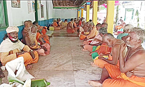 வேதாந்த மடத்தில் குருபூஜை விழா