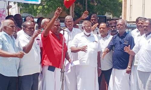 வியாபாரிகள் ஆர்ப்பாட்டம்