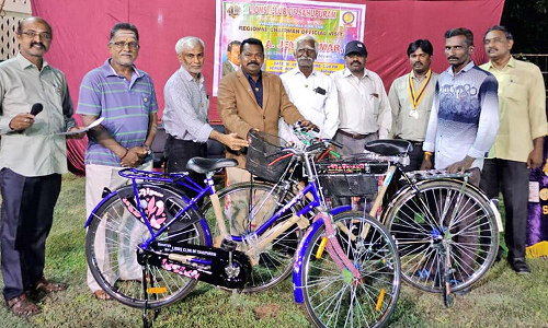 சாகுபுரத்தில் அரிமா சங்கம் சார்பில் நலத்திட்ட உதவிகள்