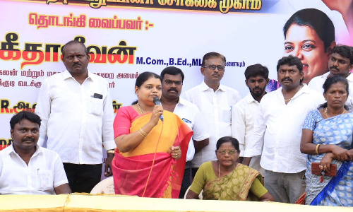 தூத்துக்குடியில்  தி.மு.க. இளைஞர் அணி உறுப்பினர் சேர்க்கை -அமைச்சர் கீதாஜீவன் தொடங்கி வைத்தார்