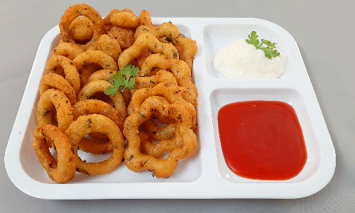 மொறு மொறுப்பான பொட்டேட்டோ கார்லிக் ரிங்ஸ்